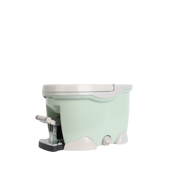 Green Cleaning Bucket Set with Mop